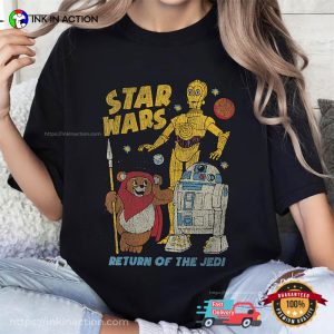 Return Of The Jedi Vintage star wars trilogy Comfort Colors T Shirt 2