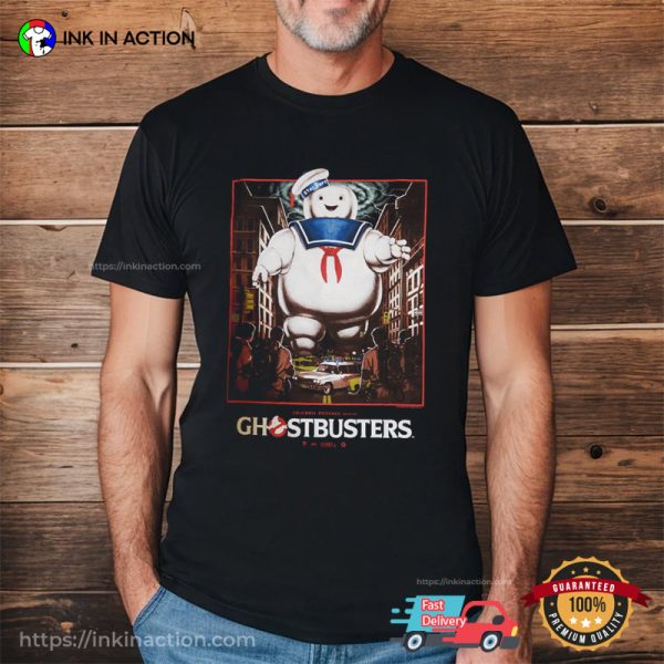 STAY PUFT Marshmallow Man Ghostbusters T-shirt