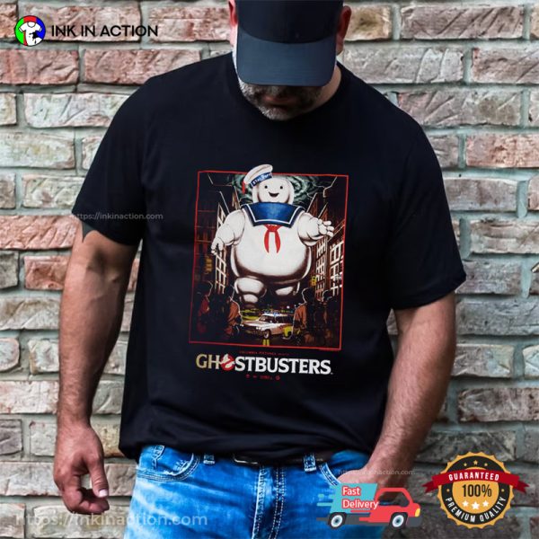 STAY PUFT Marshmallow Man Ghostbusters T-shirt