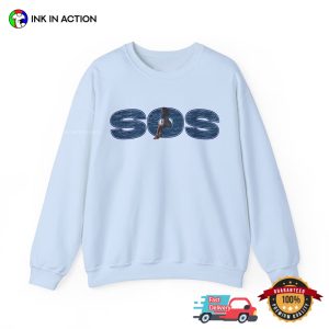 SZA SOS Album Cover Music 2 Sided Shirt 2