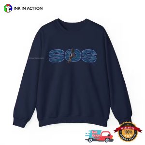 SZA SOS Album Cover Music 2 Sided Shirt 3