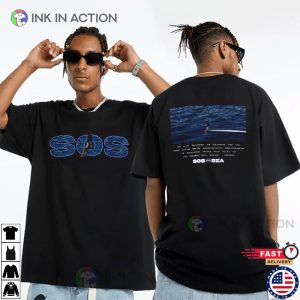 SZA SOS Album Cover Music 2 Sided Shirt