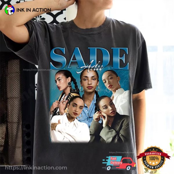 Sade Adu Highlights Vintage 90s Style Tee