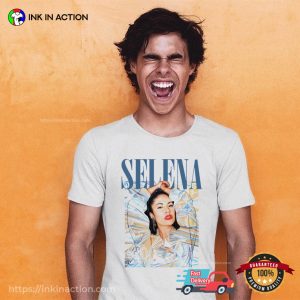 Selena Quintanilla Portrait Art T shirt 1