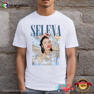 Selena Quintanilla Portrait Art T shirt 2