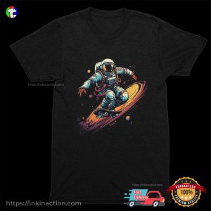 Skateboarding Astronaut Nasa T Shirt