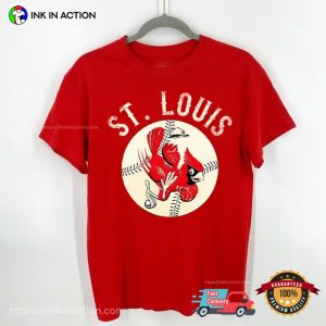 St Louis Baseball Mascot 90s Vintage 90s T-shirt