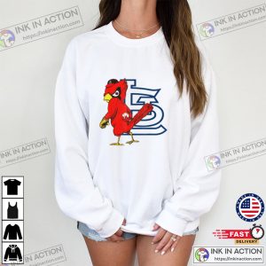 St louis cardinal baseball Fredbird Mascot T Shirt