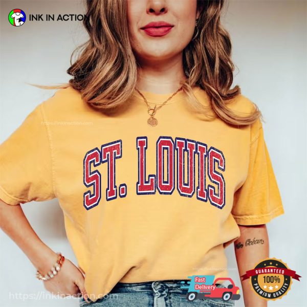 St. Louis Baseball Comfort Colors T-shirt