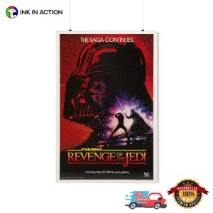 Star Wars revenge of the jedi poster 3