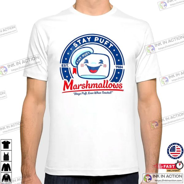 Stay Puft Marshmallows Vintage Ghostbusters Shirt