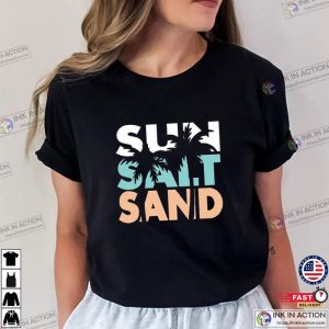 Sun Salt Sand Retro Vacation Comfort Colors T Shirt
