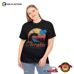 Surf Arrakis House Atreides Vintage dune movie 2 T Shirt 2