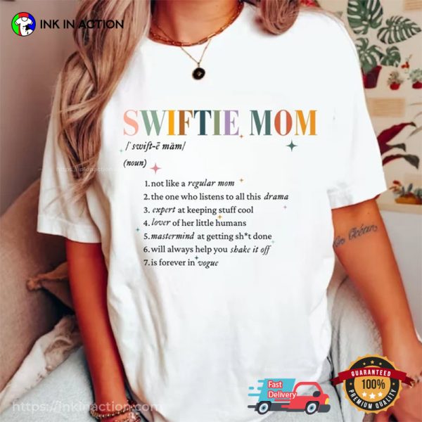 Swiftie Mom Definition Funny Music Mom Comfort Colors Tee, Best Mother s Day Gifts