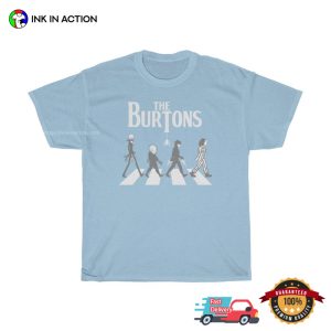 THe Burtons Vintage Scary Monster abbey road crossing Inspired Shirt 1