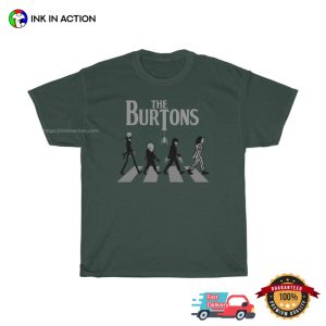 THe Burtons Vintage Scary Monster abbey road crossing Inspired Shirt 2