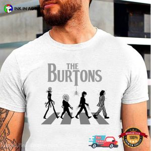 The Burtons Vintage Scary Monster Abbey Road Crossing Inspired Shirt