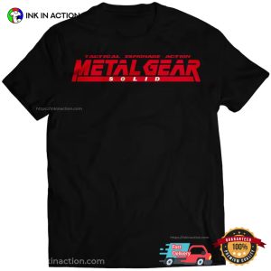Tactical Espionage Action Metal Gear Solid T-Shirt