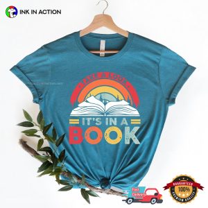 Take a Look It's In A Book T Shirt 3