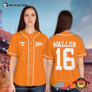 Tennessee Morgan Wallen Baseball Jersey 2
