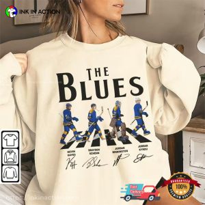 The Blues Ice Hockey the abbey road beatles Inspired Shirt 2