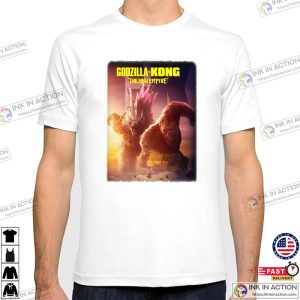 The New Empire Godzilla And King Kong Movie T-shirt