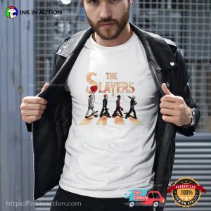 The Slayers Horror Movie Characters Abbey Road Crossing Inspired T-Shirt