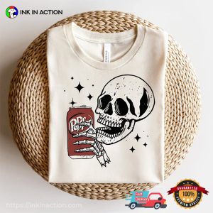 Till Death Skeleton Dr Pepper Vintage T-shirt