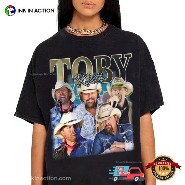 Toby Keith 90s Vintage Highlights Tee