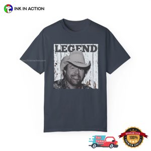 Toby Keith LEGEND Graphic Retro Style T-Shirt, Toby Keith Merch