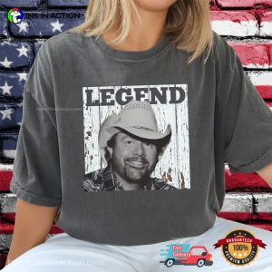 Toby Keith LEGEND Graphic Retro Style T-Shirt, Toby Keith Merch
