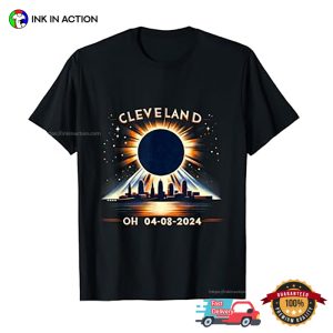 Total Solar Eclipse OH April 08 2024 Cleveland Solar Eclipse T-Shirt