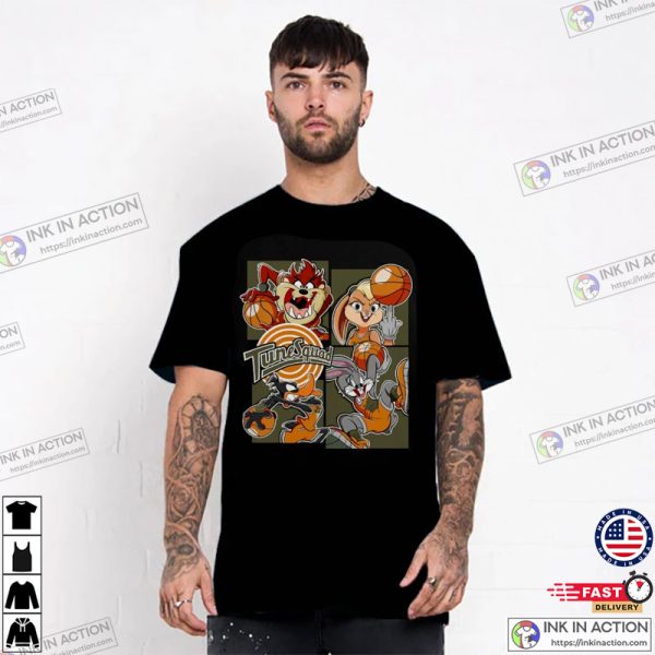 Tune Squad Basketball Jordan 5 Retro Olive Collection T-shirt