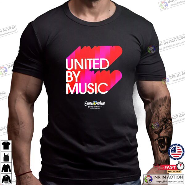 United By Music Eurovision Song Contest 2024 T-Shirt