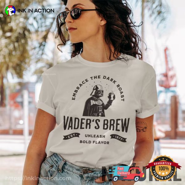 Vader’s Brew Funny Star Wars Shirts