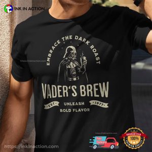 Vader's Brew funny star wars shirts 2