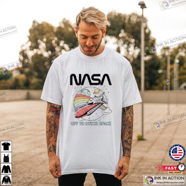 Vintage NASA Off To Outer Space Shirt