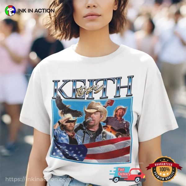 Vintage Toby Keith 90s Western Music T-Shirt, Toby Keith Merch