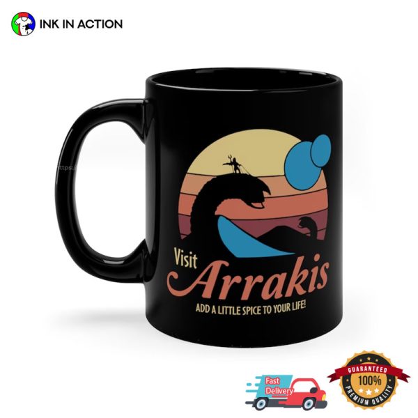 Visit Arrakis Dune Coffee Mug