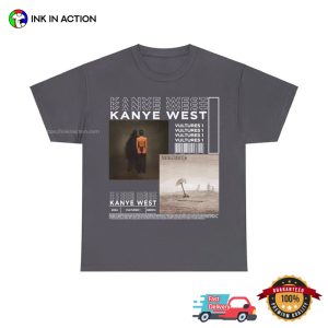 Vultures 1 Album Kanye West X Ty Dolla Vintage Style T Shirt 3