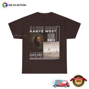 Vultures 1 Album Kanye West X Ty Dolla Vintage Style T Shirt 4