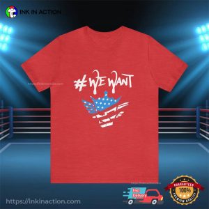 We Want Cody Rhodes WWE Wrestler T Shirt 2