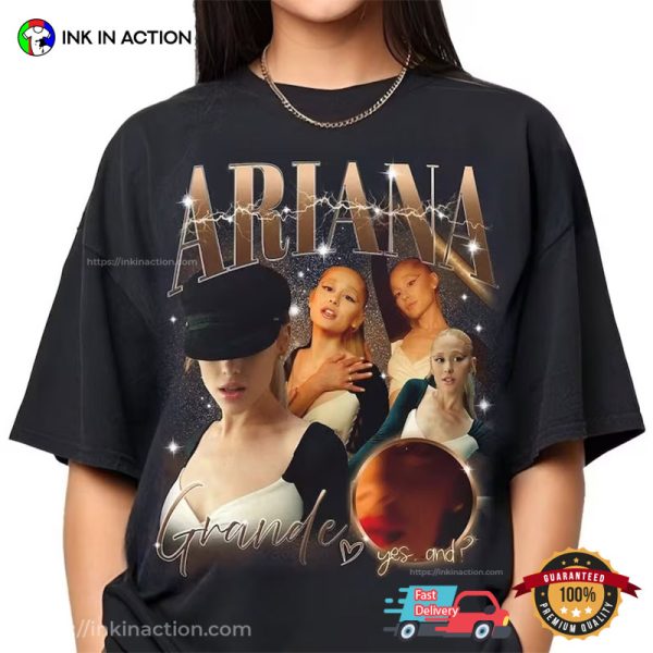 Yes And Blonde Ariana Grande Vintage 90s Tee