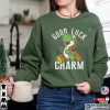 Yoshi Good Luck Charm Super Mario Bros. St Patricks Day Tee Shirt