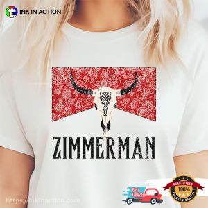Zimmerman Bull Skull Western Bailey Zimmerman Shirts