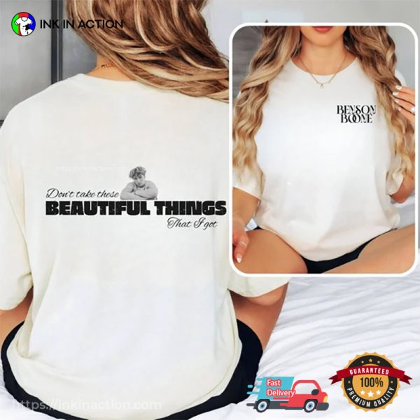 Benson Boone Beautiful Things New Albums 2024 Music T-shirt