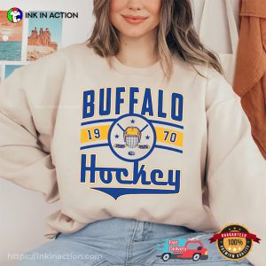 Buffalo Hockey 1970 Vintage Buffalo Sabre Fan T-Shirt
