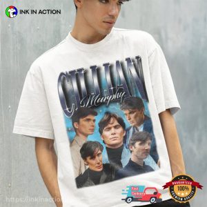 cillian murphy Highlights Vintage 90s T Shirt 1