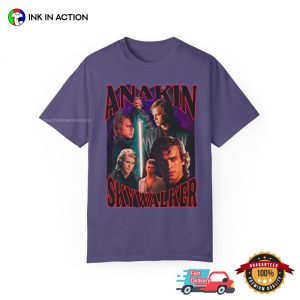 Disney Star Wars Anakin Skywalker Collage Vintage 90s T-Shirt