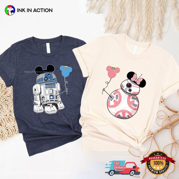 Disney Star Wars Droid Couple Matching T-shirt